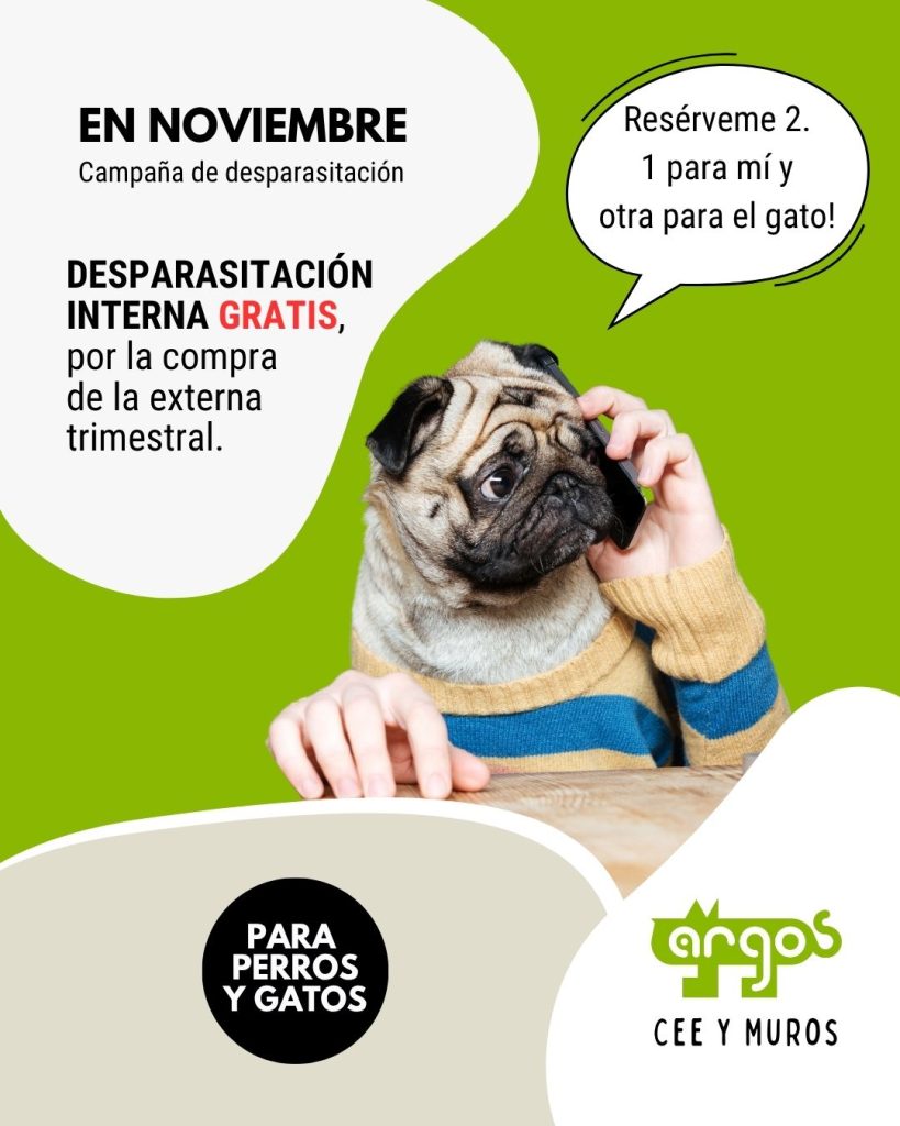 campaña de desparasitación para perros y gatos